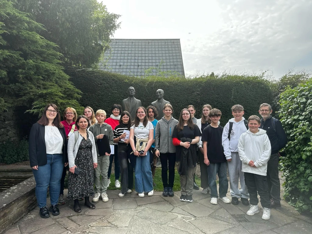 Zu Besuch im Konrad-Adenauer-Haus in Röhndorf